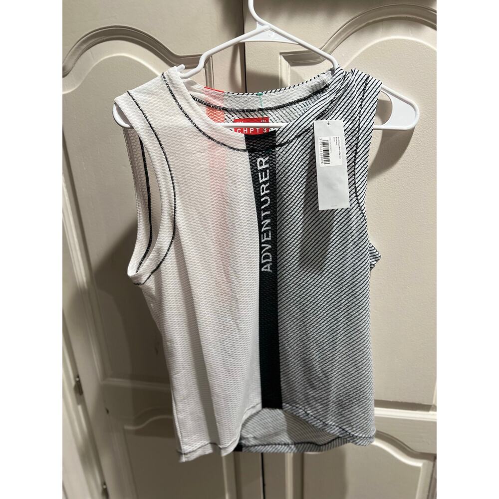 CHPT3 Adventure Garmin Base Layer Mesh Cycling Tank Men’s Large NWT White
